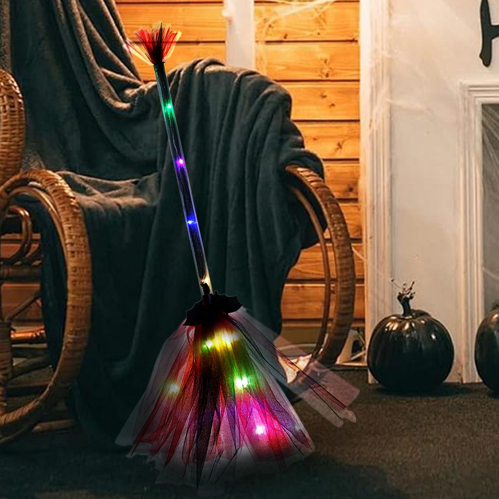 Outdoor Power Broom - Witch Broom Battery Powered Funny Decorative