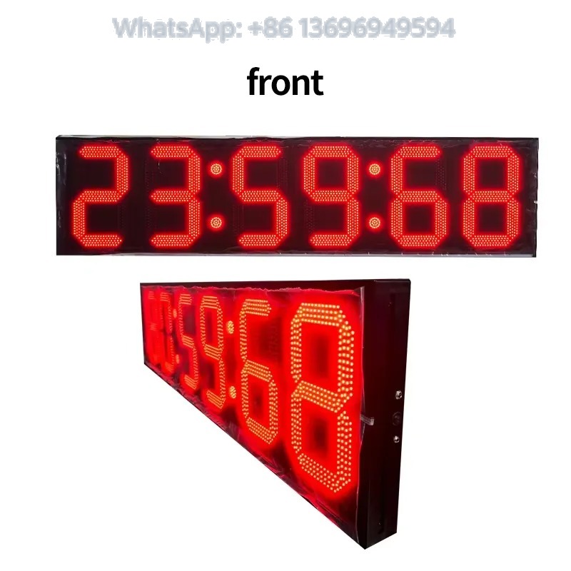 Outdoor Power With Timer - Large Outdoor Big Size 12-inch Led