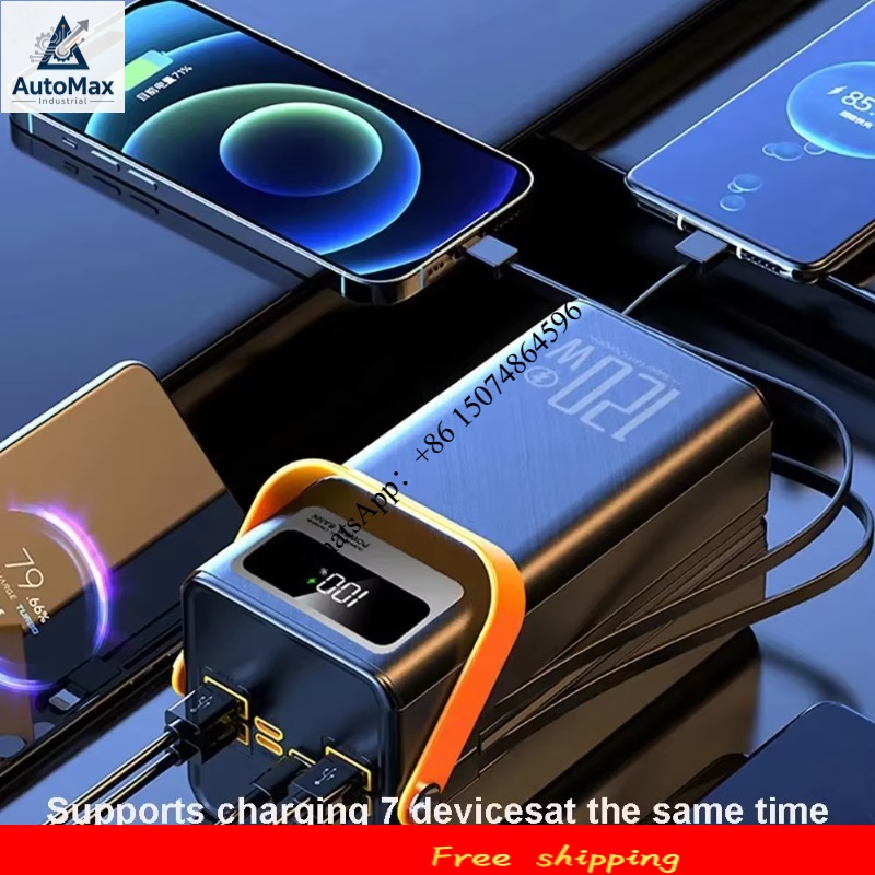 Outdoor Usb Power Supply - 120W 150000mAh Fast Charging Power Bank