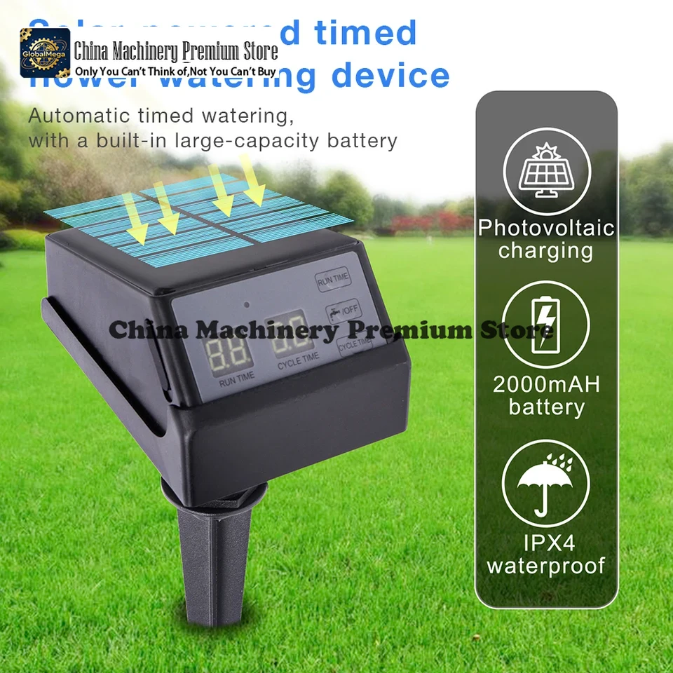 New Solar Powered Irrigation T - Outdoor Power With Timer ulasan dan harga