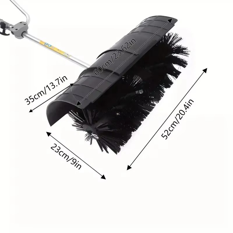 Petrol Sweeper 52CC 2/4-Stroke - Outdoor Power Broom ulasan dan harga