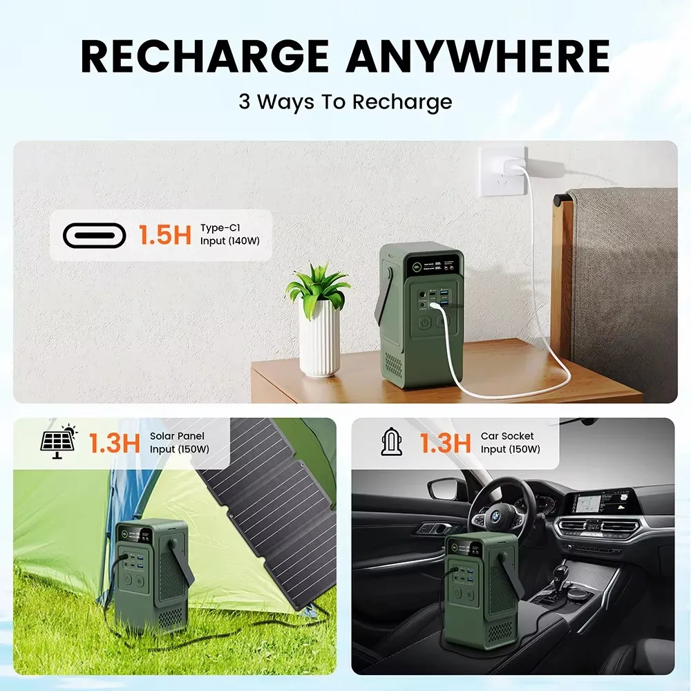 60000mAh 200W 192Wh Camping Po - Outdoor Usb Power Supply ulasan dan harga