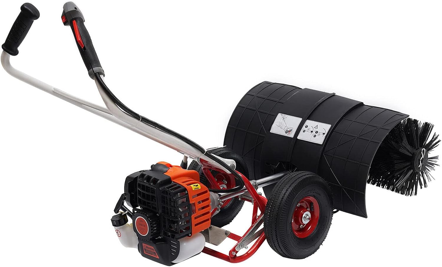 Grass Brush Sweeper 2-Stroke 5 - Outdoor Power Broom ulasan dan harga