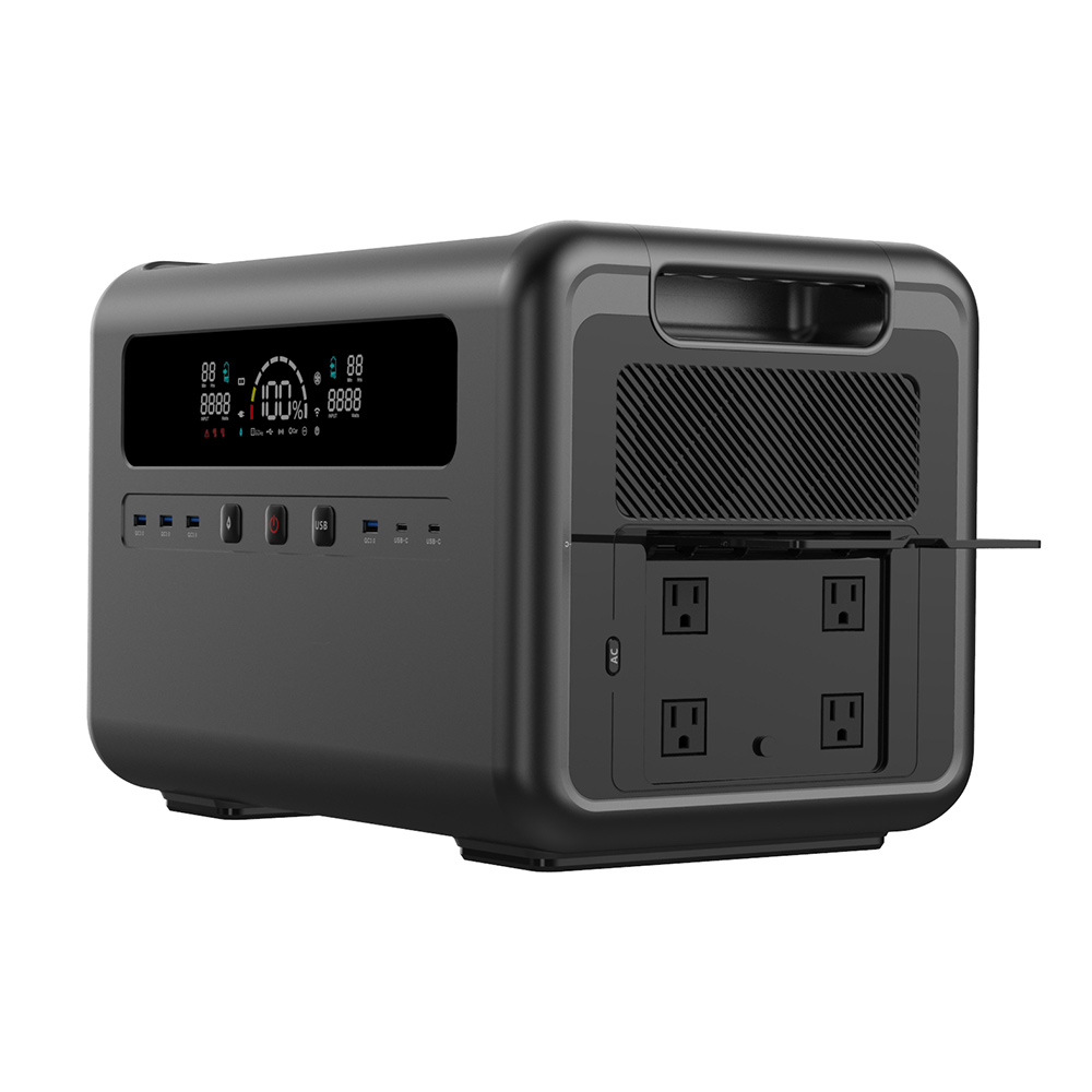 2400W Solar Power Generator, L - Power Outdoor ulasan dan harga