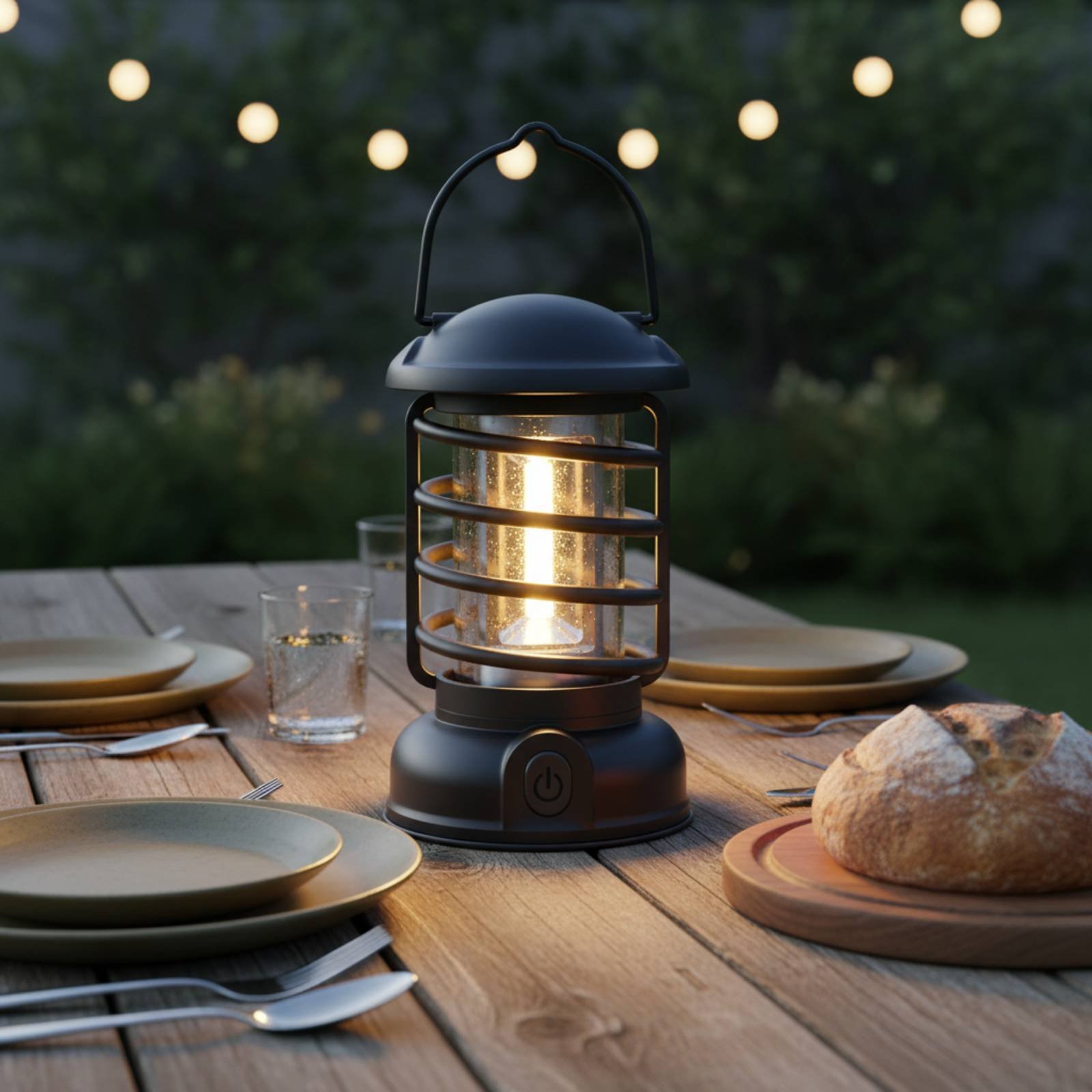 Retro Camping Lantern Two-Way  - Outdoor Power Lights ulasan dan harga