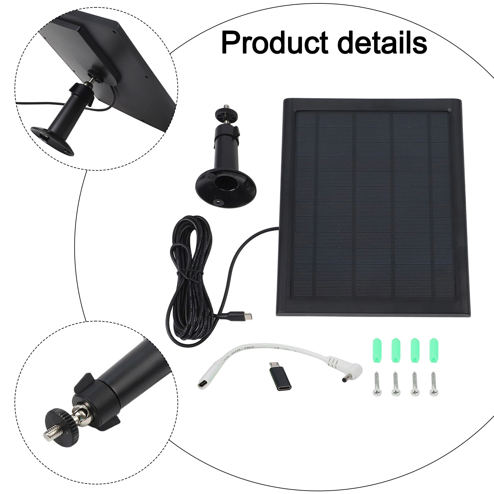 For Ring Devices Solar Charger - Outdoor Usb Power Supply ulasan dan harga