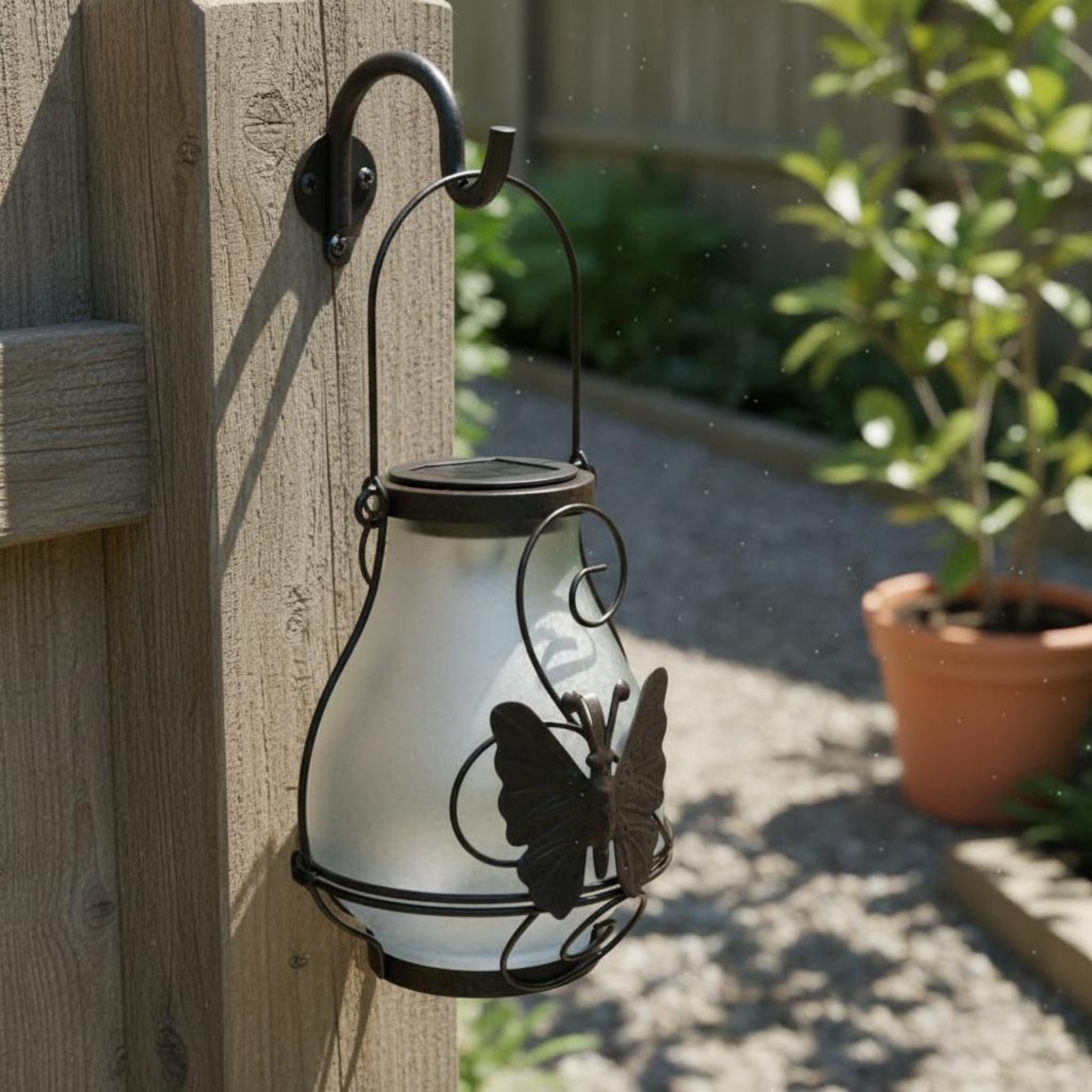 Solar Butterfly Lantern Waterp - Outdoor Power Lights ulasan dan harga