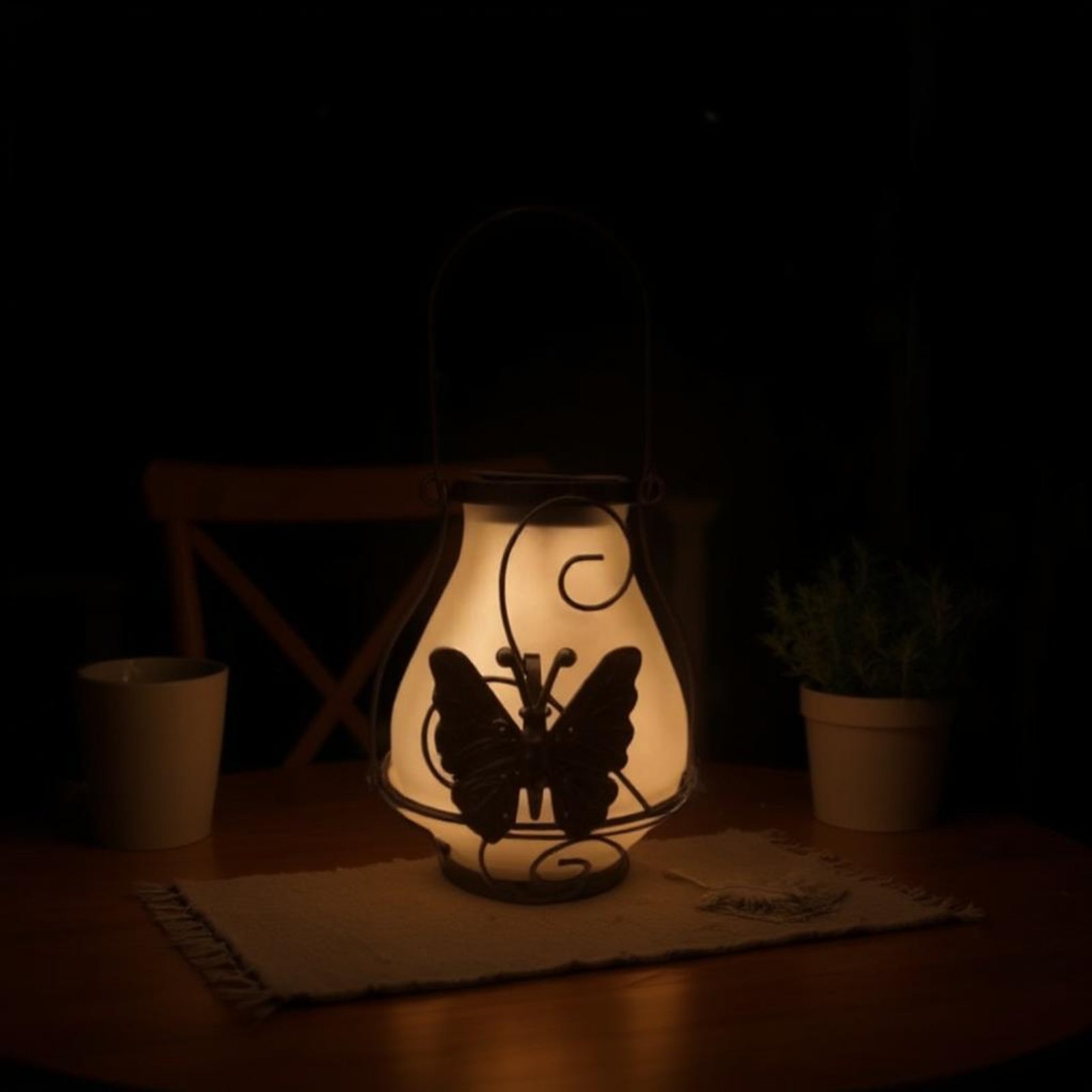 Solar Butterfly Lantern Waterp - Outdoor Power Lights ulasan dan harga