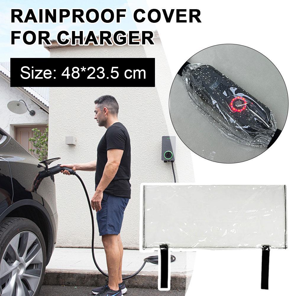 Waterproof EV Charger Rain Cov - Outdoor Usb Power Supply ulasan dan harga