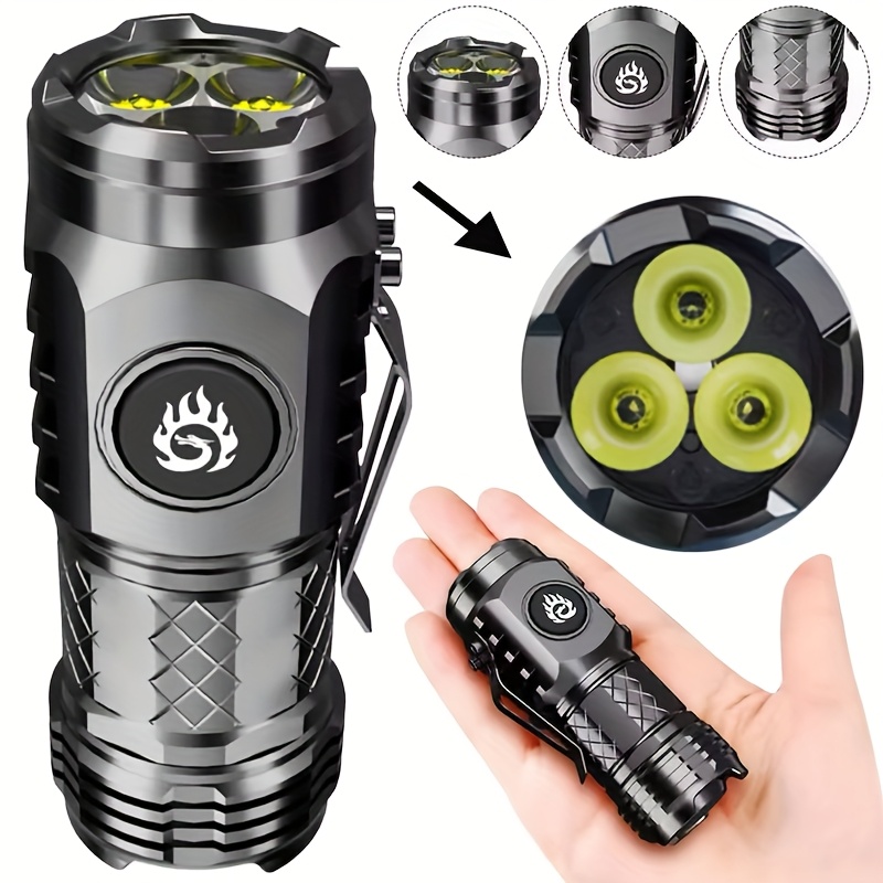 Portable High Brightness 3 LED - Outdoor Usb Power Supply ulasan dan harga