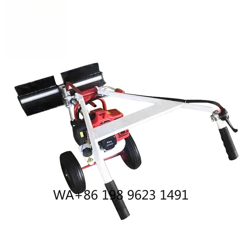 Hand-held Lawn Brush Sweeper A - Outdoor Power Broom ulasan dan harga